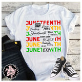 Juneteenth Africa Wordart