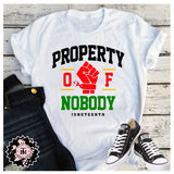 Property of Nobody Juneteenth Fist
