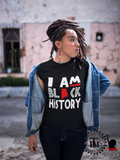 Black History Tee - I Am Black History "State"