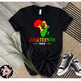 Juneteenth 1865 Africa Fist