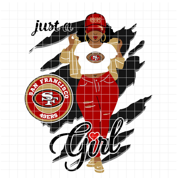 Forty Niners "Just A Girl" (SVG/PNG)