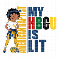 my HBCU is LIT "American Baptist College" (SVG/PNG)