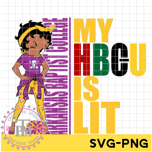 my HBCU is LIT "Arkansas Baptist College" (SVG/PNG)