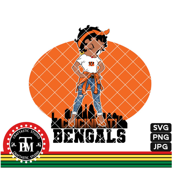 B Boo Bengals (SVG/PNG)