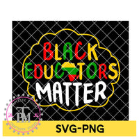 Black Educators Matter Africa (SVG/PNG)