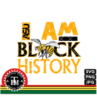 I Am Black History ASU (SVG/PNG/JPG)