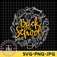 Back to School (2 designs) (SVG/PNG)