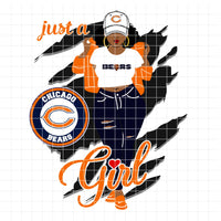 Bears "Just A Girl" (SVG/PNG)