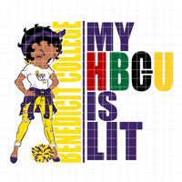 my HBCU is LIT "Benedict College" (SVG/PNG)