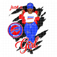 Bills "Just A Girl" (SVG/PNG)