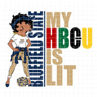 my HBCU is LIT "Bluefield State College" (SVG/PNG)