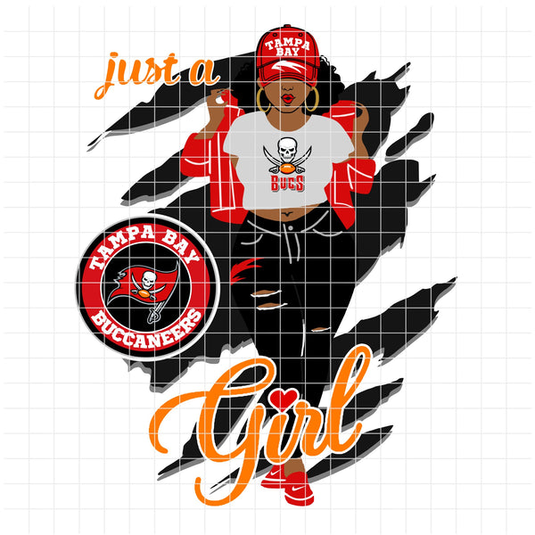 Buccaneers "Just A Girl" (SVG/PNG)