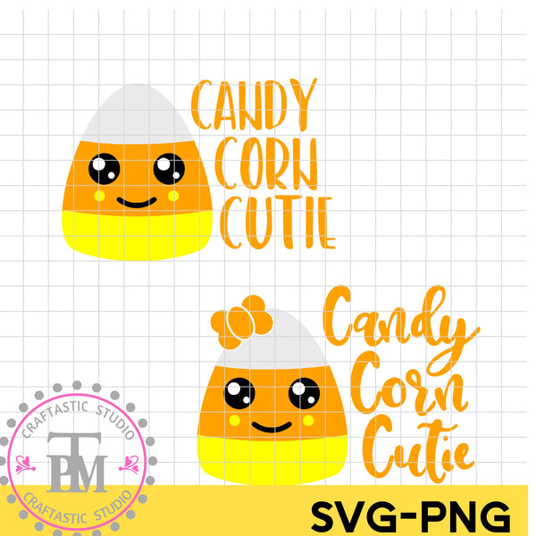 Candy Corn Cuties - 2 designs  (SVG/PNG)