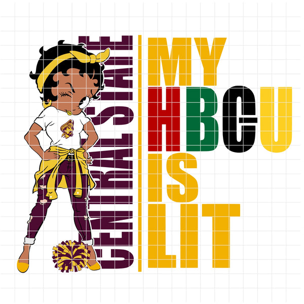 my HBCU is LIT "Central State University" (SVG/PNG)