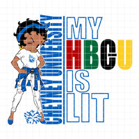 my HBCU is LIT "Cheyney University" (SVG/PNG)