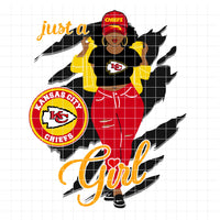 Chiefs "Just A Girl" (SVG/PNG)