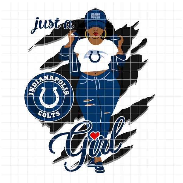 Colts "Just A Girl" (SVG/PNG)