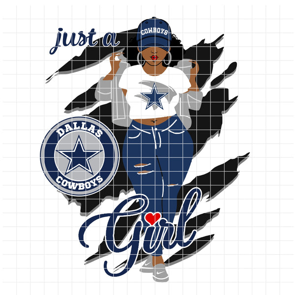 Cowboys "Just A Girl" (SVG/PNG)