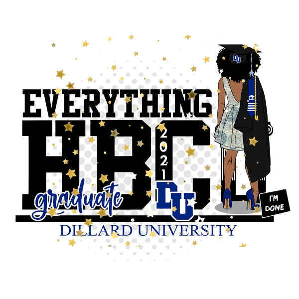 Everything HBCU-Dillard University (SVG/PNG)