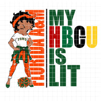 my HBCU is LIT "Florida A & M University" (SVG/PNG)