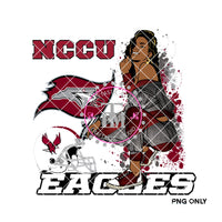 HBCU NC Central University Girl  (PNG ONLY)