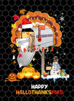 Happy HalloThanksMas Mailbox  (PNG ONLY)