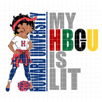 my HBCU is LIT "Howard University" (SVG/PNG)