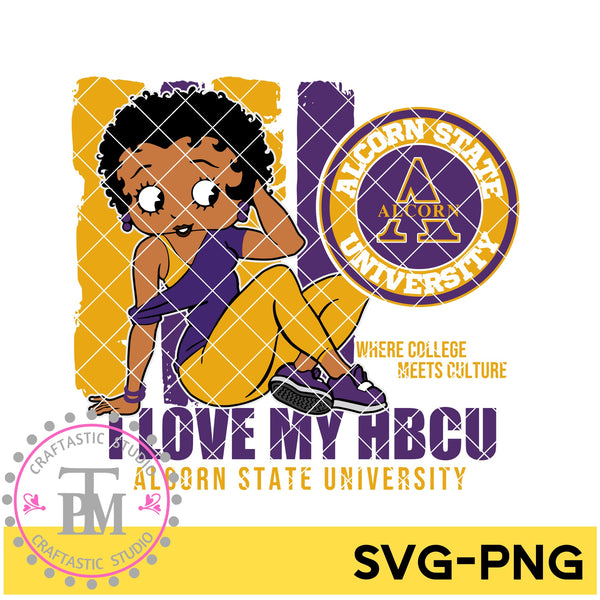 I Love My HBCU Alcorn State (SVG/PNG)