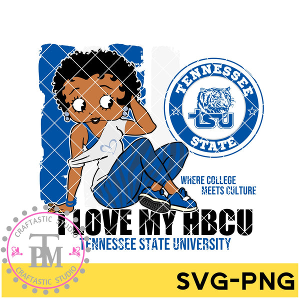 I Love My HBCU Tennessee State University (SVG/PNG)