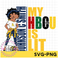 my HBCU is LIT "Johnson C Smith University" (SVG/PNG)