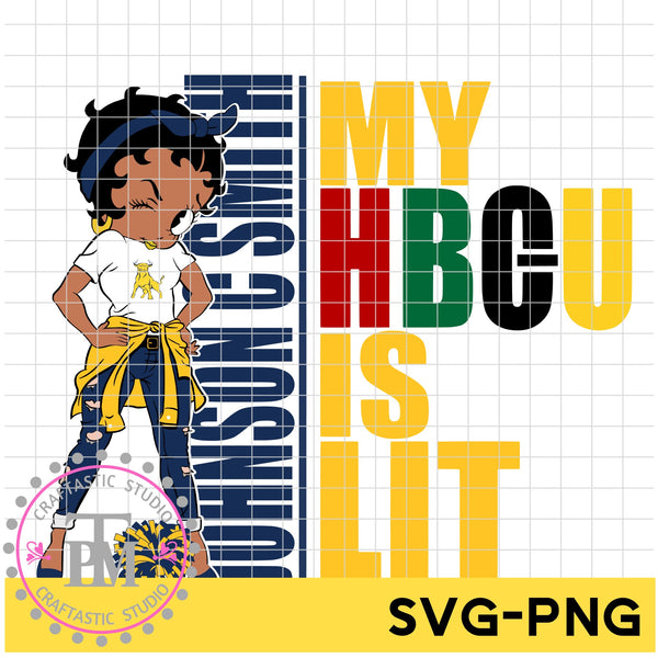 my HBCU is LIT "Johnson C Smith University" (SVG/PNG)