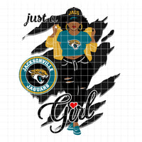 Jaguars "Just A Girl" (SVG/PNG)