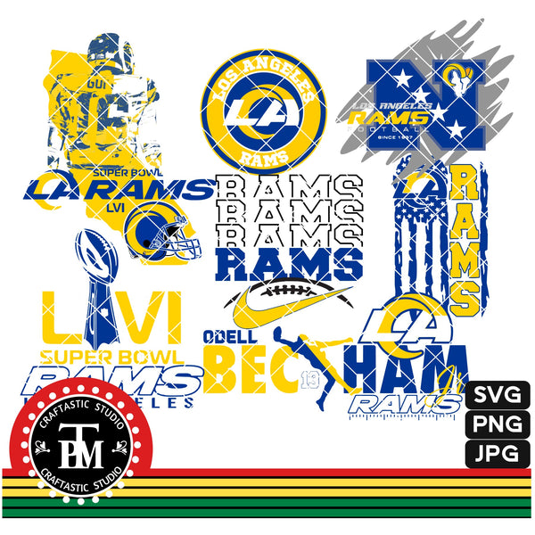 LA Rams Bundle (SVG/PNG)