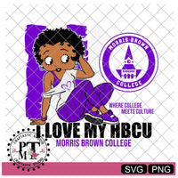 I Love My HBCU MBC (SVG/PNG)