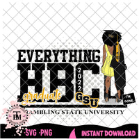 Everything HBCU-Grambling State University (SVG/PNG)