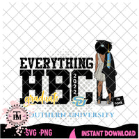 Everything HBCU-Southern University (SVG/PNG)