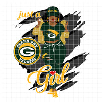 Packers "Just A Girl" (SVG/PNG)