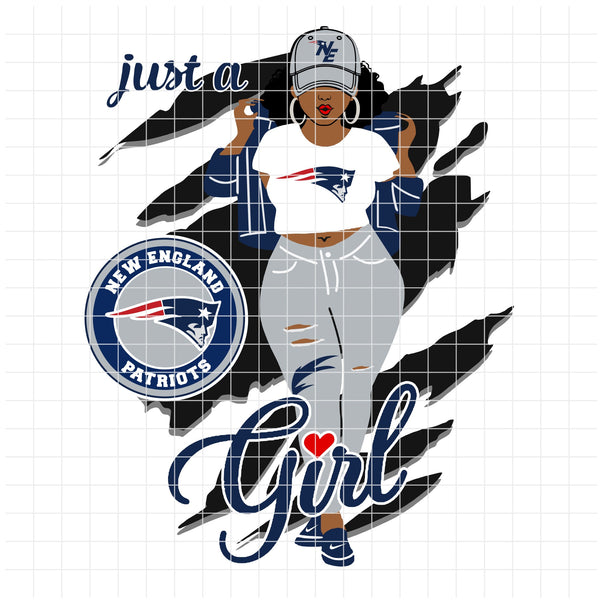 Patriots "Just A Girl" (SVG/PNG)