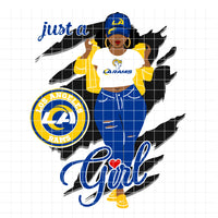 Rams "Just A Girl" (SVG/PNG)