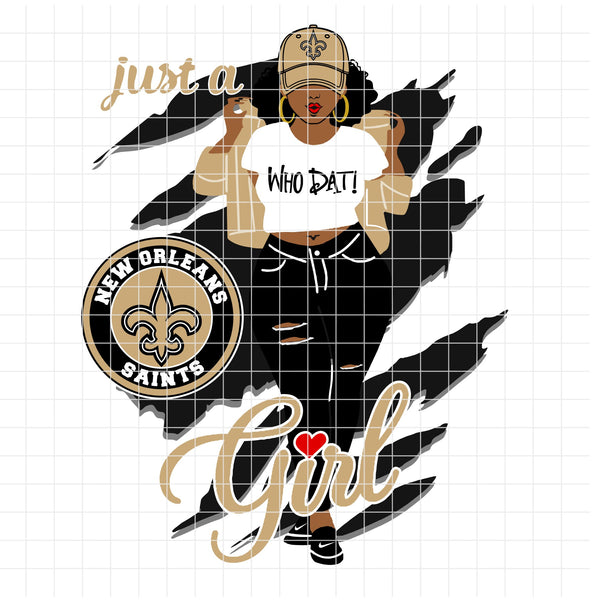 Saints "Just A Girl" (SVG/PNG)