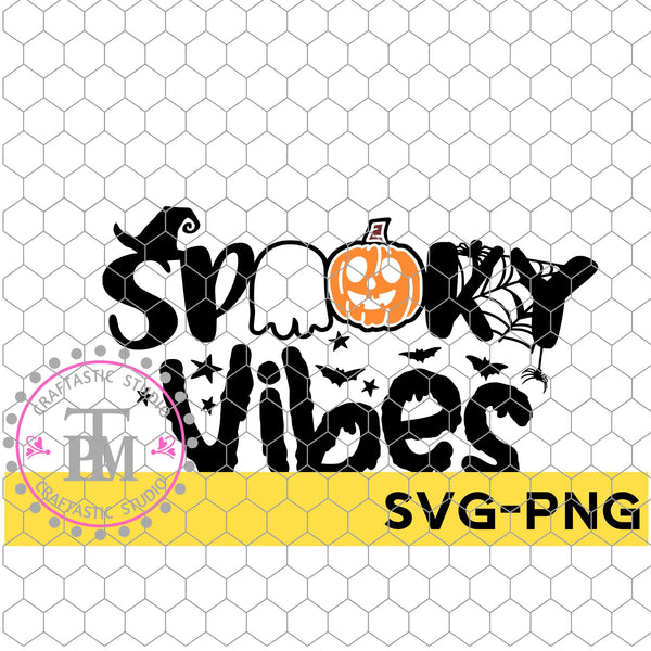 Spooky Vibes (SVG-PNG)