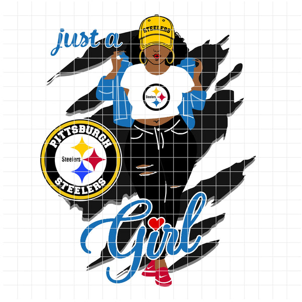 Steelers "Just A Girl" (SVG/PNG)