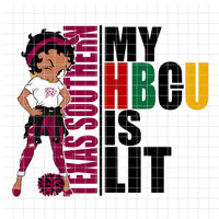 my HBCU is LIT "Texas Southern University" (SVG/PNG)