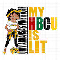 my HBCU is LIT "University of Arkansas Pine Bluff" (SVG/PNG)