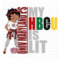 my HBCU is LIT "University Maryland Eastern Shore" (SVG/PNG)