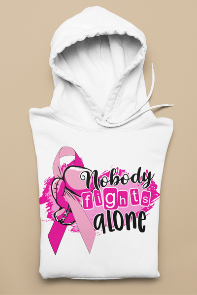 Pullover Hoodie - Nobody Fights Alone