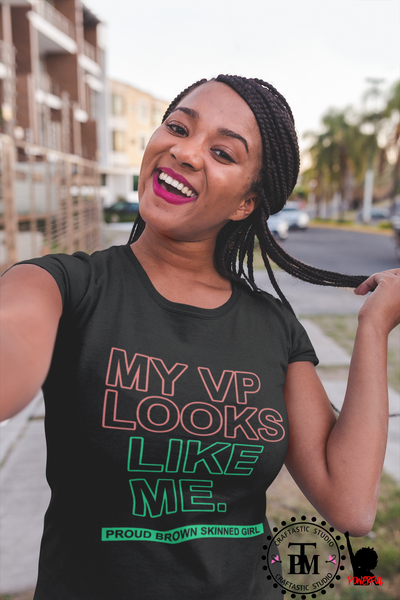 My VP Looks Like Me - Proud Brown Skinned Girl