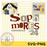 Sophomores '24 (SVG/PNG) includes 3 mock ups